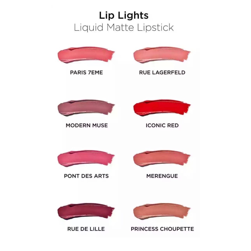 KARL LAGERFELD + MODELCO Lip Lights Matte Lipstick - Picture 4 of 7